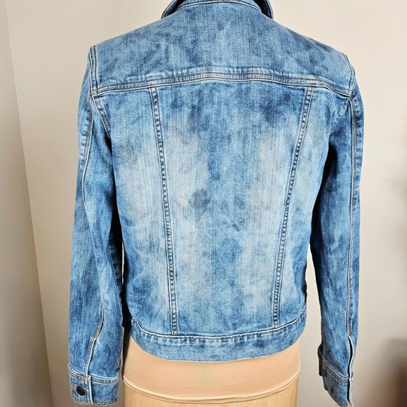 Eddie Bauer Heritage Americana Classic Trucker Denim Jacket Small - Picture 3 of 11